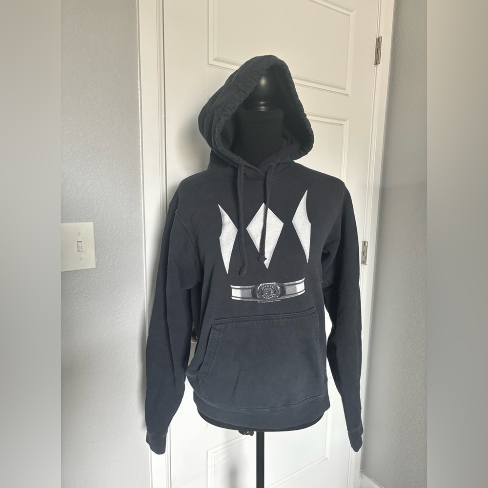 Hasbro Black Ranger Power Rangers Hoodie | Medium |